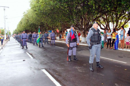 2º BPM (CPI) INICIA A SEMANA DA PÁTRIA EM ITACOATIARA